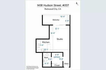 1458 Hudson St 207, Redwood City, CA 94061 - Photo 29