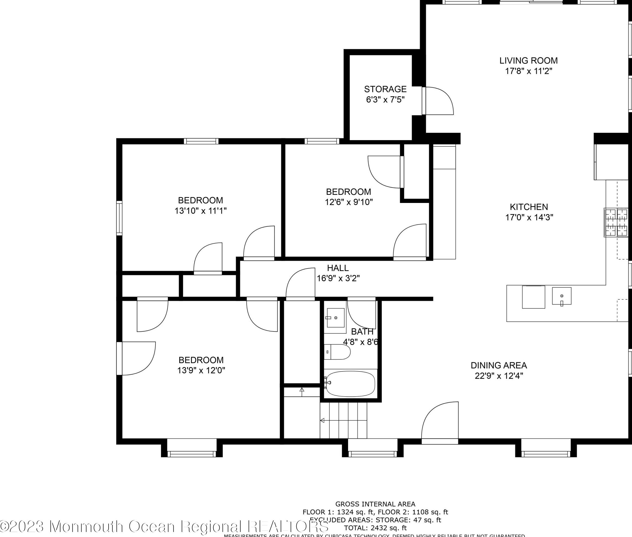 109 Olive St, Wall Township NJ  07753-3424 exterior