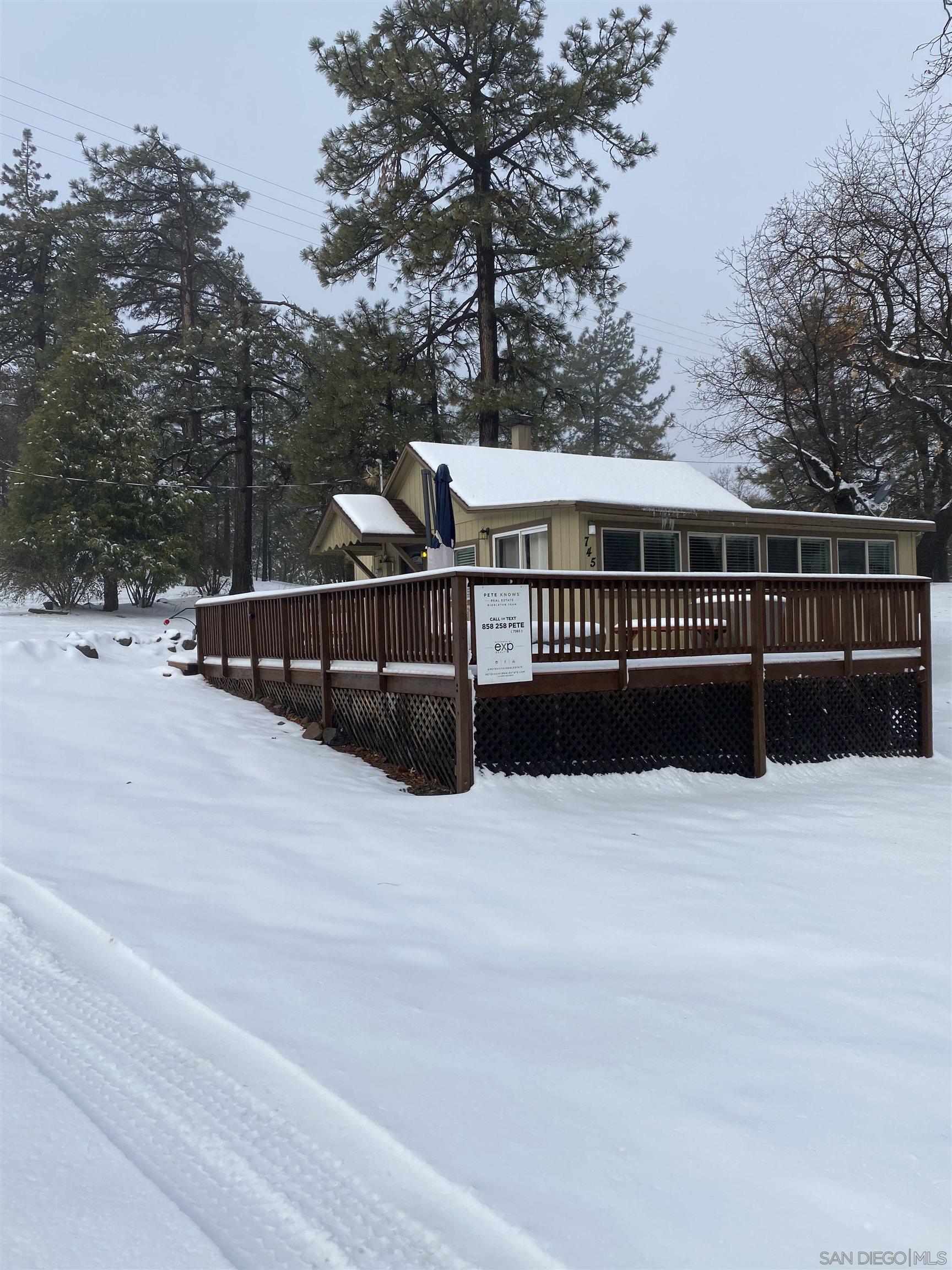 745 Boiling Springs Tract, Mount Laguna, CA 91948 MLS 230000007