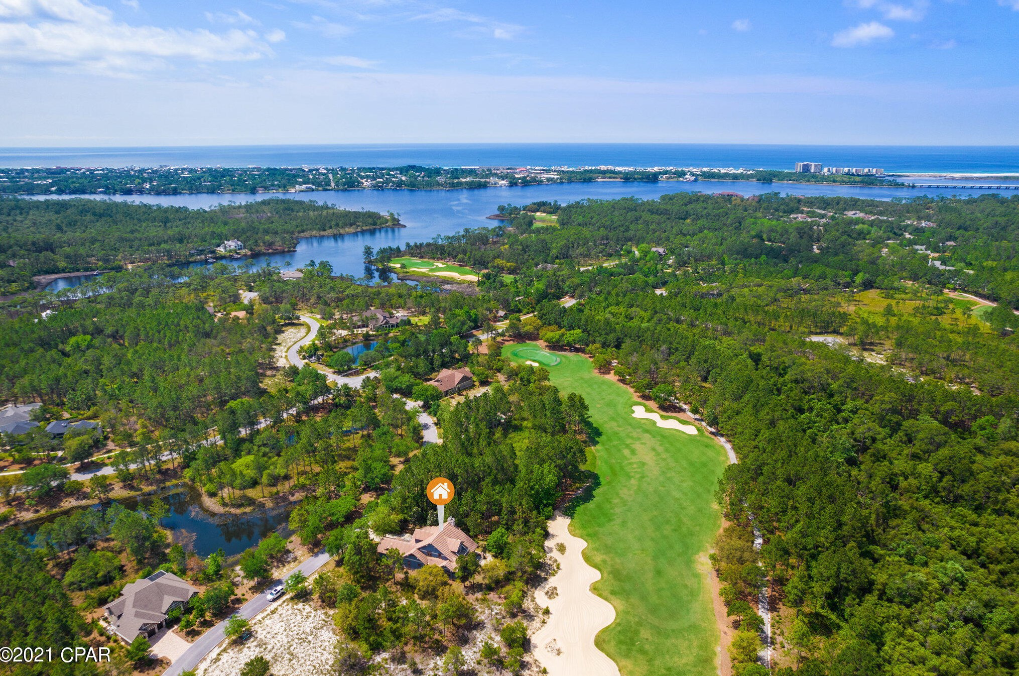 1613 Meadow Lark Way, Panama City FL  32413-1485 exterior