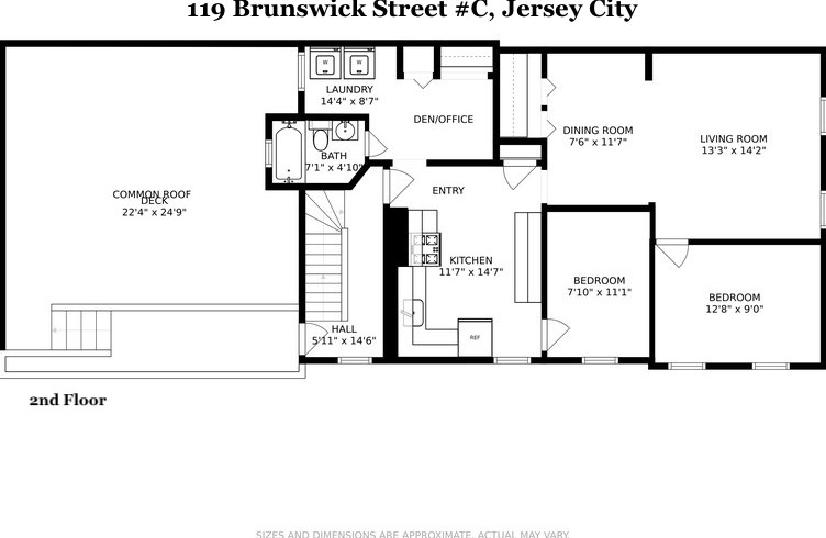 119 Brunswick St, Jersey City NJ 07302-2309 exterior