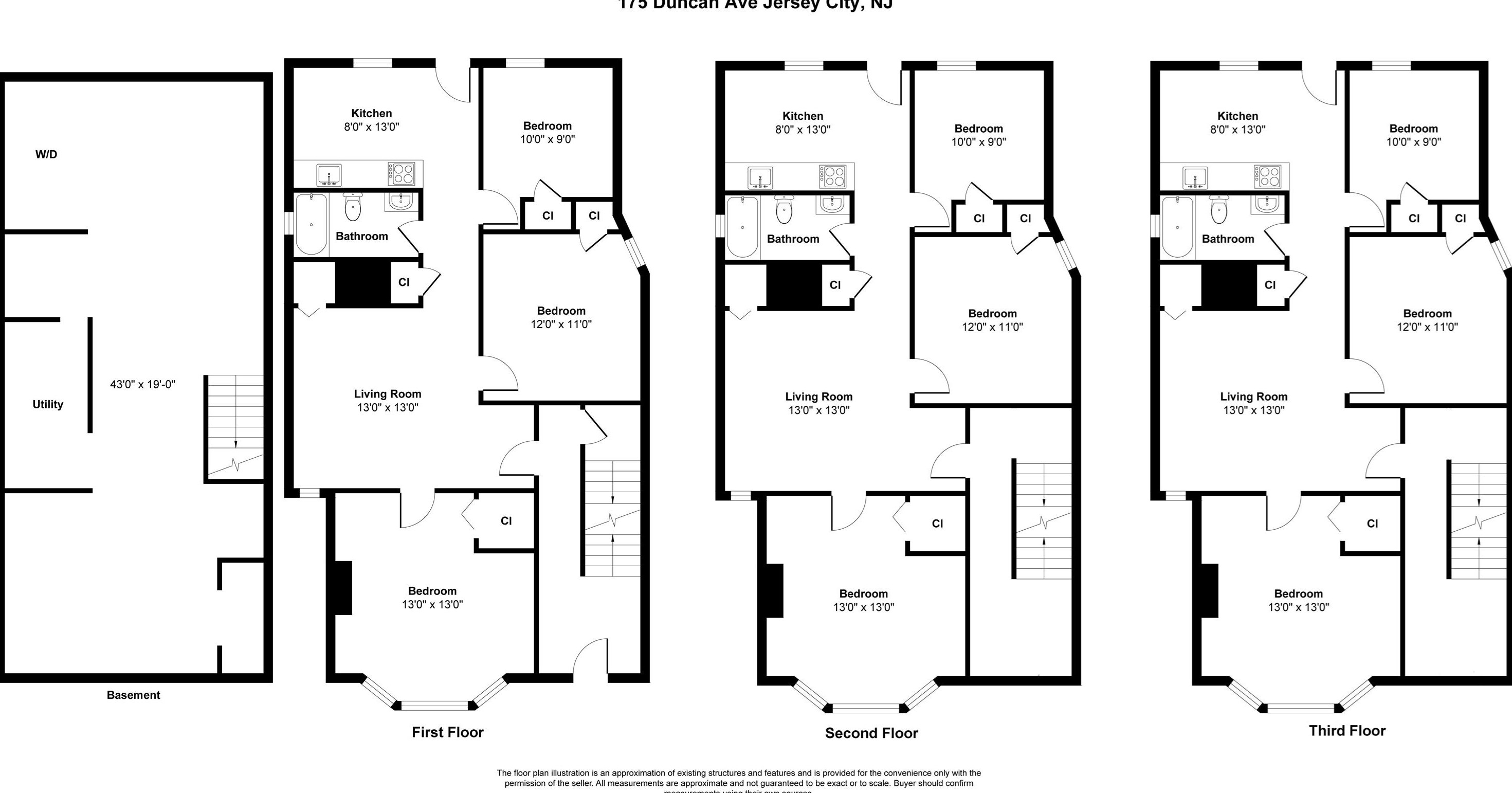 175 Duncan Ave, Jersey City NJ 07306-7002 exterior