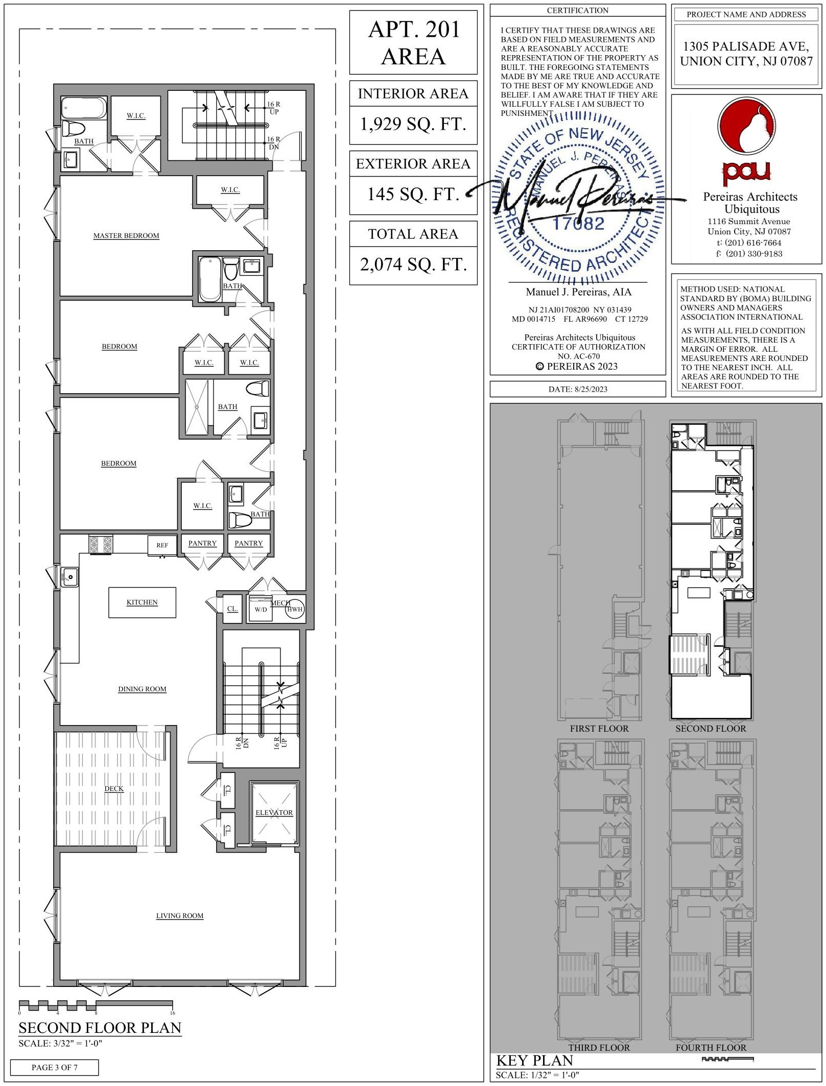 1305 Palisade Ave, Union City NJ  07087-4221 exterior