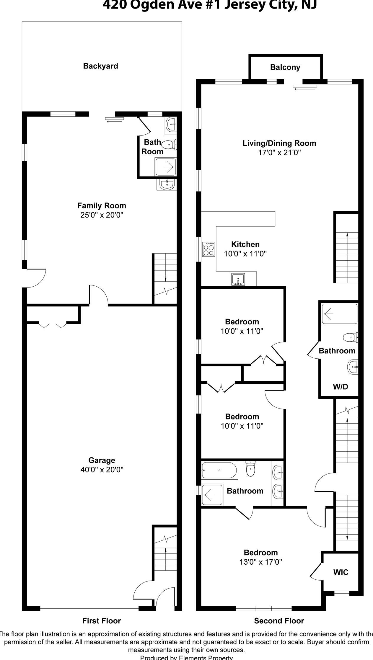 420 Ogden Ave, Jersey City NJ  07307-1142 exterior