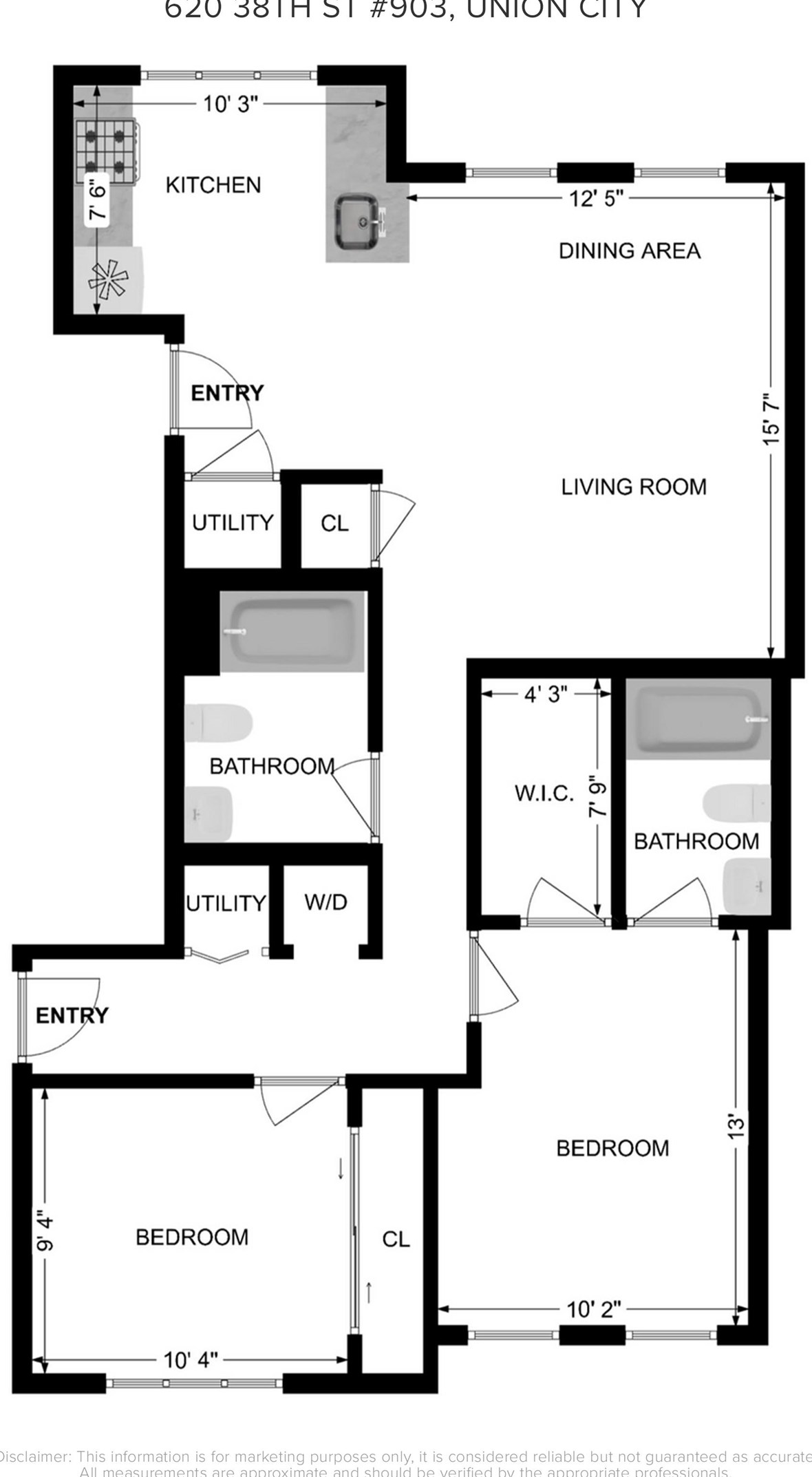 620 38th St, Union City NJ  07087-1524 exterior