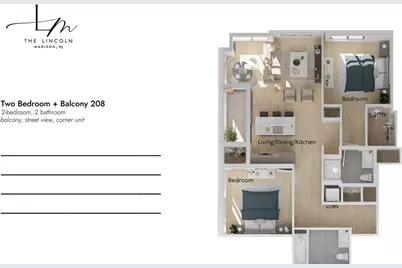 14 Lincoln Pl #208, Madison, NJ 07940 - Photo 21