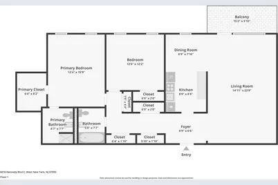 6010 Blvd East #54, West New York, NJ 07093 - Photo 3