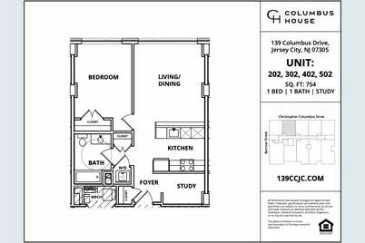 139 Christopher Columbus Dr #402, Jersey City, NJ 07302 - Photo 27