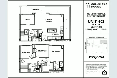 139 Christopher Columbus Dr #603, Jersey City, NJ 07302 - Photo 41