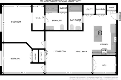 650 Montgomery St #306, Jersey City, NJ 07306 - Photo 15