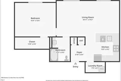 7008 Madison St #204, Guttenberg, NJ 07093 - Photo 29