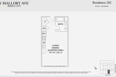 1 Mallory Ave #202, Jersey City, NJ 07305 - Photo 19