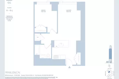 99 Hudson St #4205, Jersey City, NJ 07302 - Photo 9