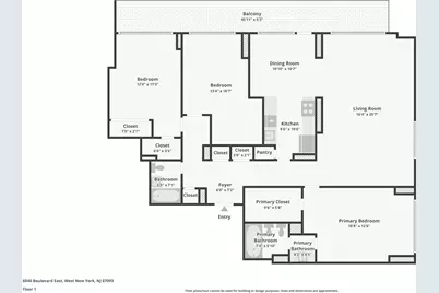 6040 Blvd East #23G, West New York, NJ 07093 - Photo 3