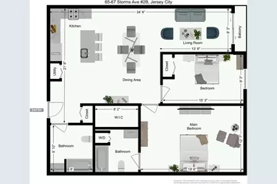 65 Storms Ave #202, Jersey City, NJ 07306 - Photo 11