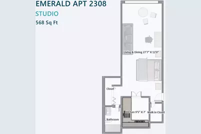 45 River Dr South #2308, Jersey City, NJ 07310 - Photo 9