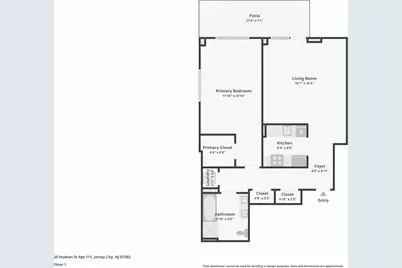 25 Hudson St #111, Jersey City, NJ 07302 - Photo 37
