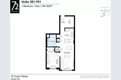 72 Vroom St #401, Jersey City, NJ 07306 - Photo 7