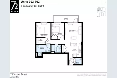 72 Vroom St #403, Jersey City, NJ 07306 - Photo 15