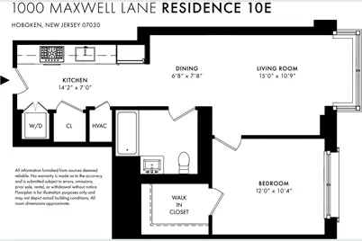 1000 Maxwell Lane #10E, Hoboken, NJ 07030 - Photo 3