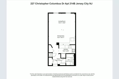227 Christopher Columbus Dr #214b, Jersey City, NJ 07302 - Photo 17