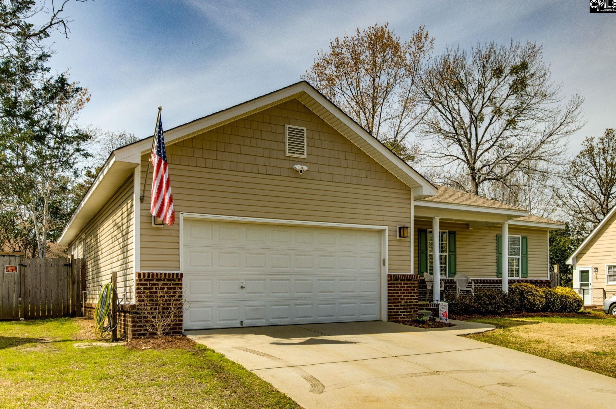 125 Kenton Dr, Irmo SC  29063-2170 exterior