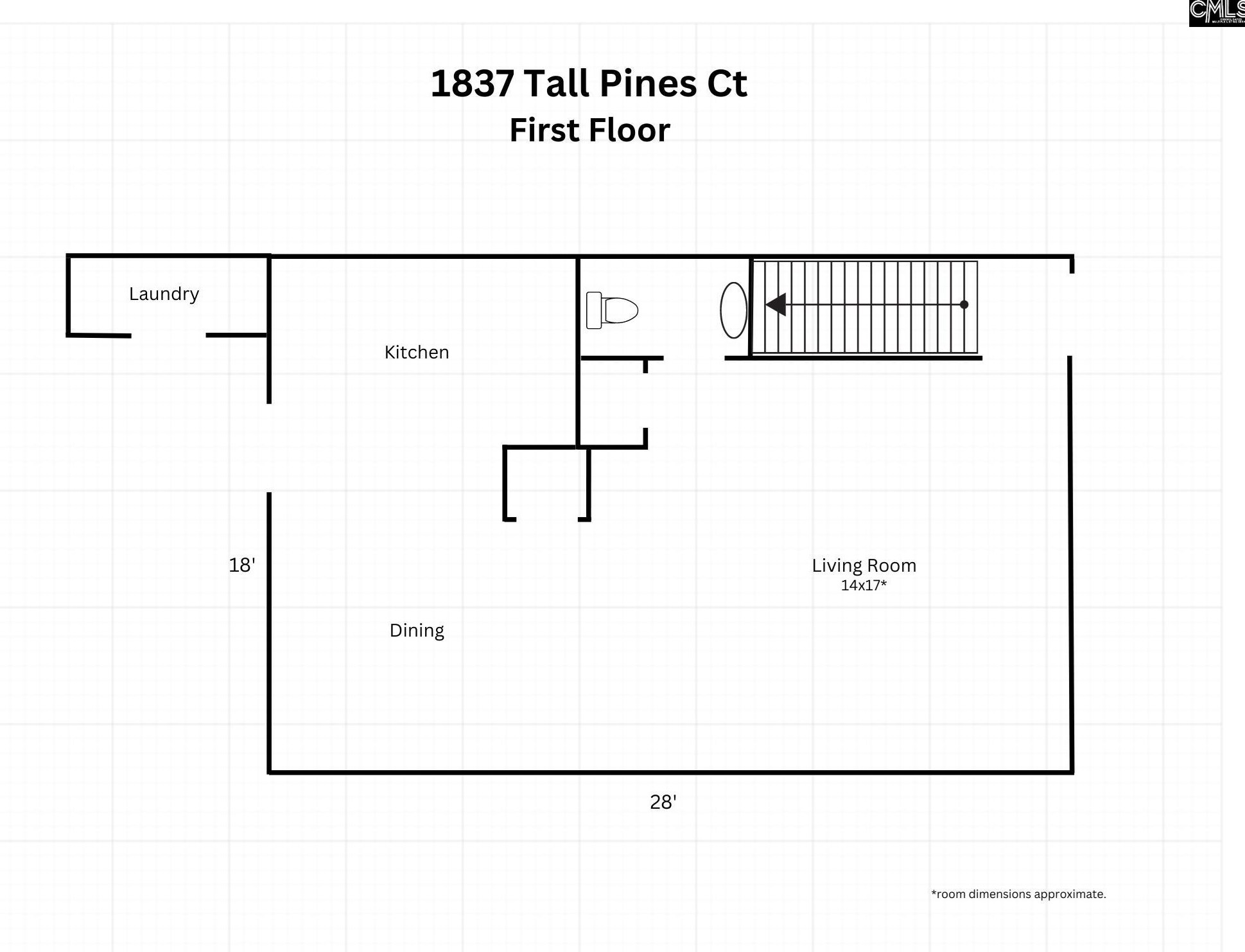 1837 Tall Pne Cir, Columbia SC 29205-4935 exterior