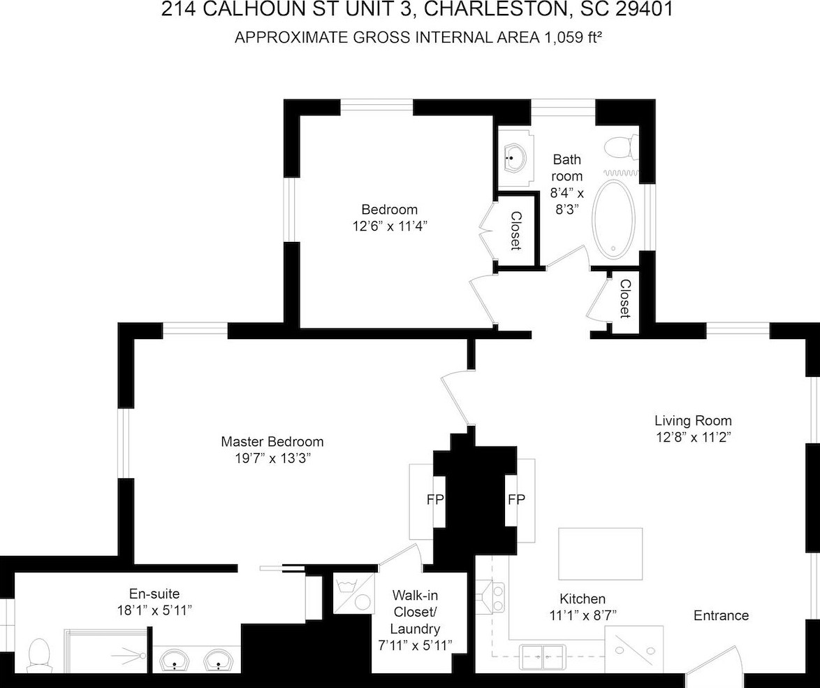 214 Calhoun St, Charleston SC  29401-1315 exterior