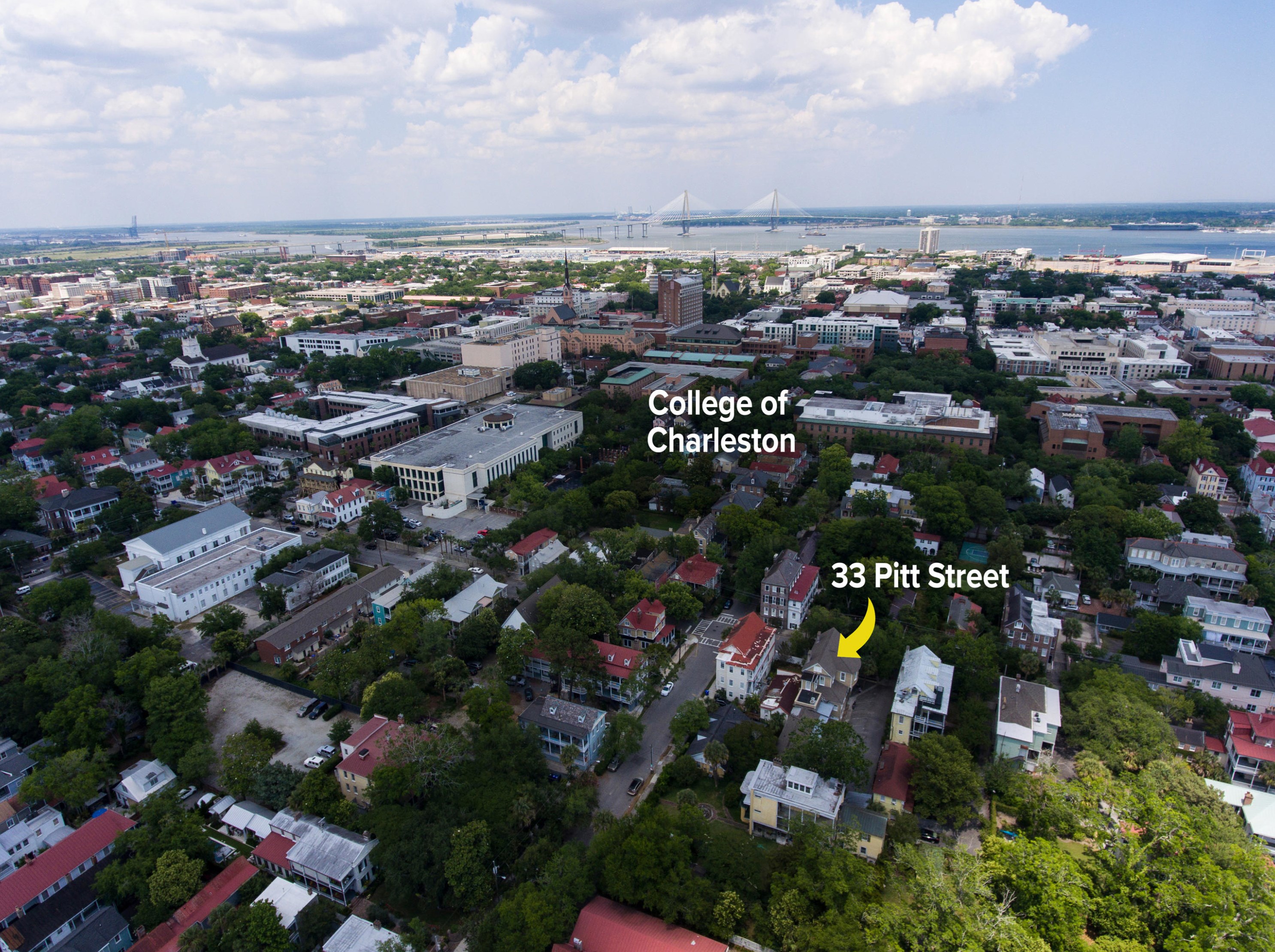 33 Pitt St, Charleston SC  29401-1322 exterior