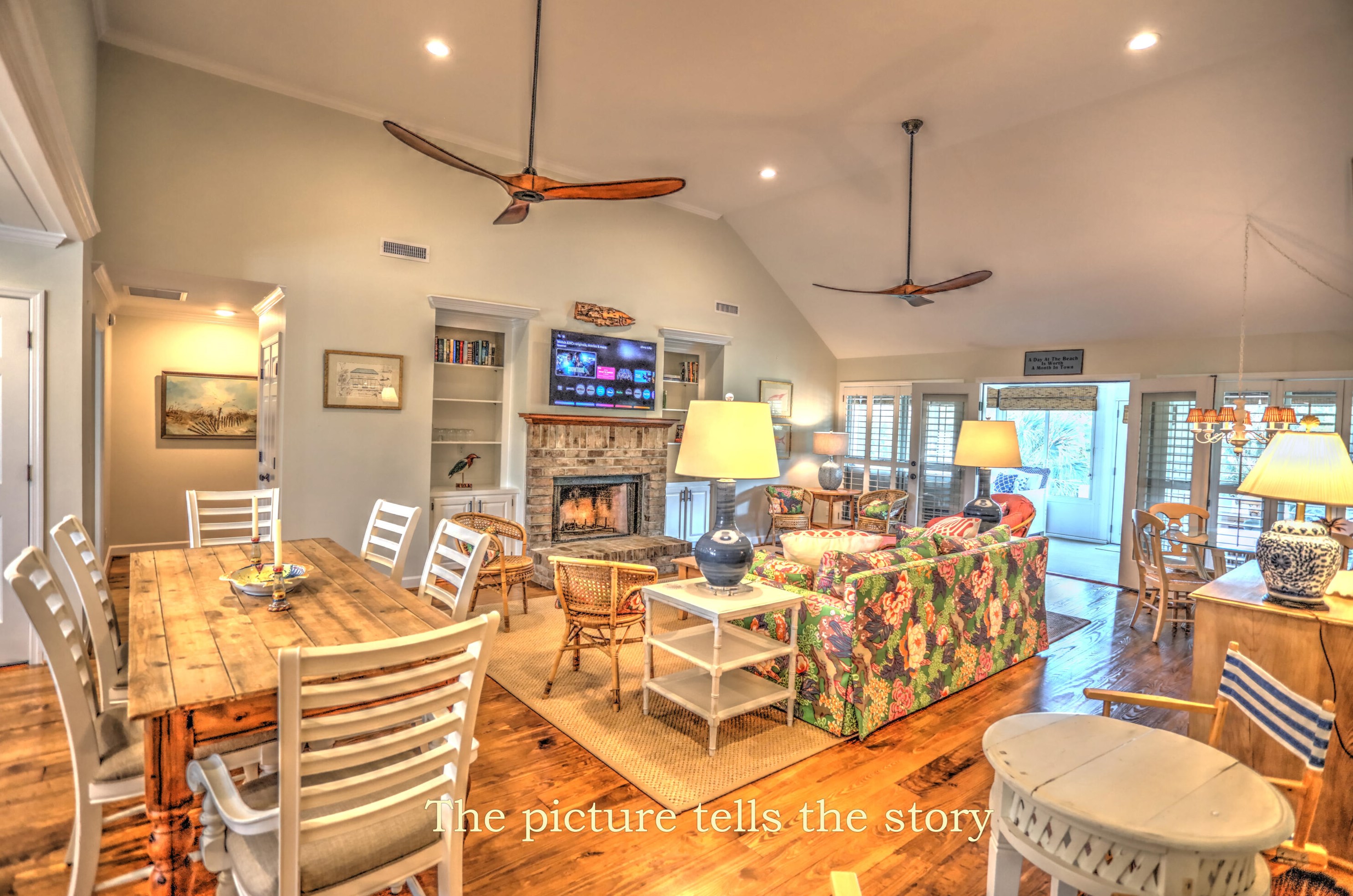 3606 Big Bay Dr, Edisto SC  29438-3702 exterior
