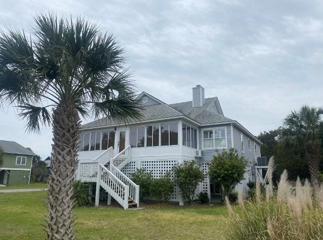 3606 Big Bay Dr, Edisto SC  29438-3702 exterior