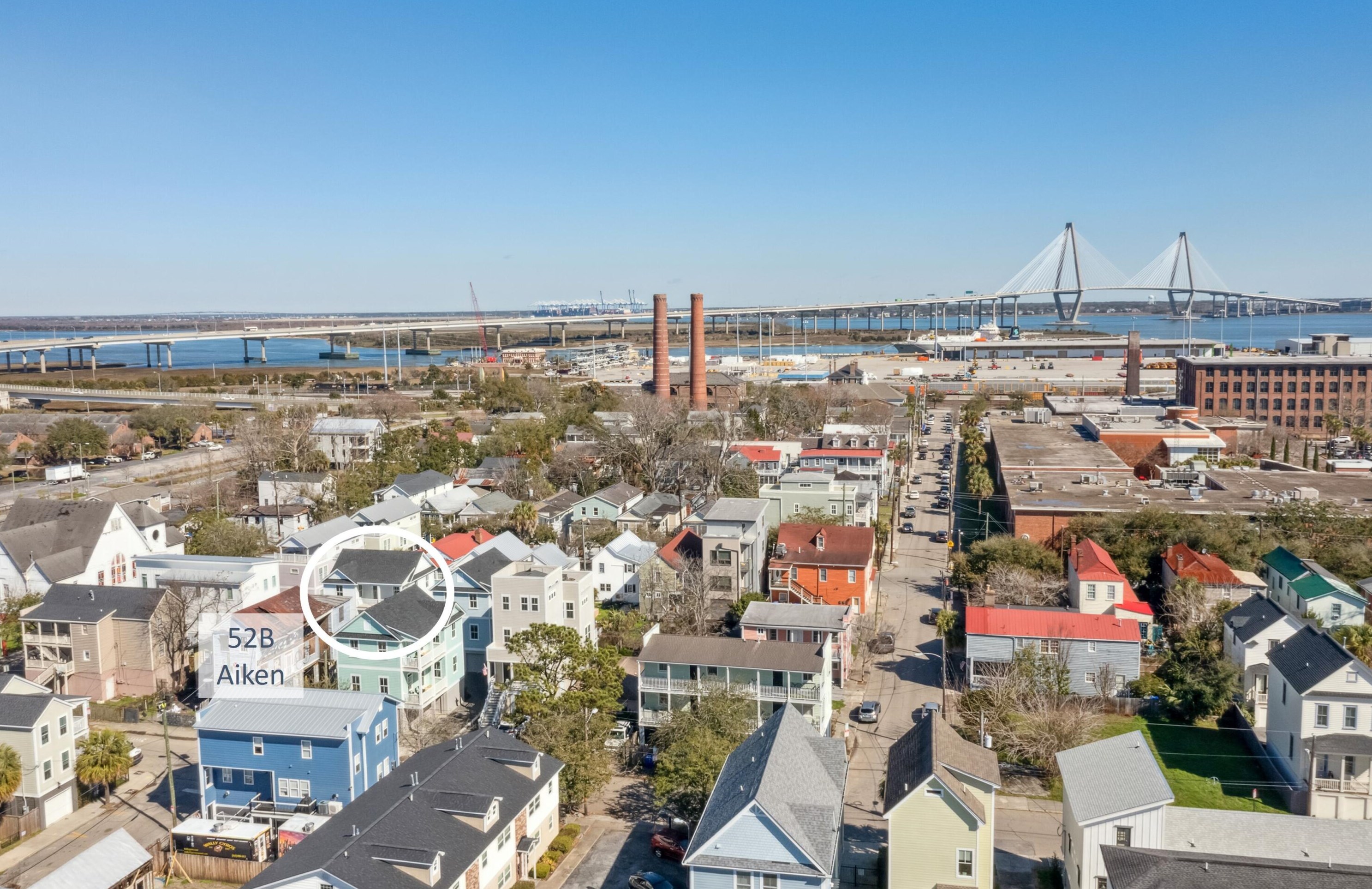 52 Aiken St, Charleston SC  29403-6083 exterior