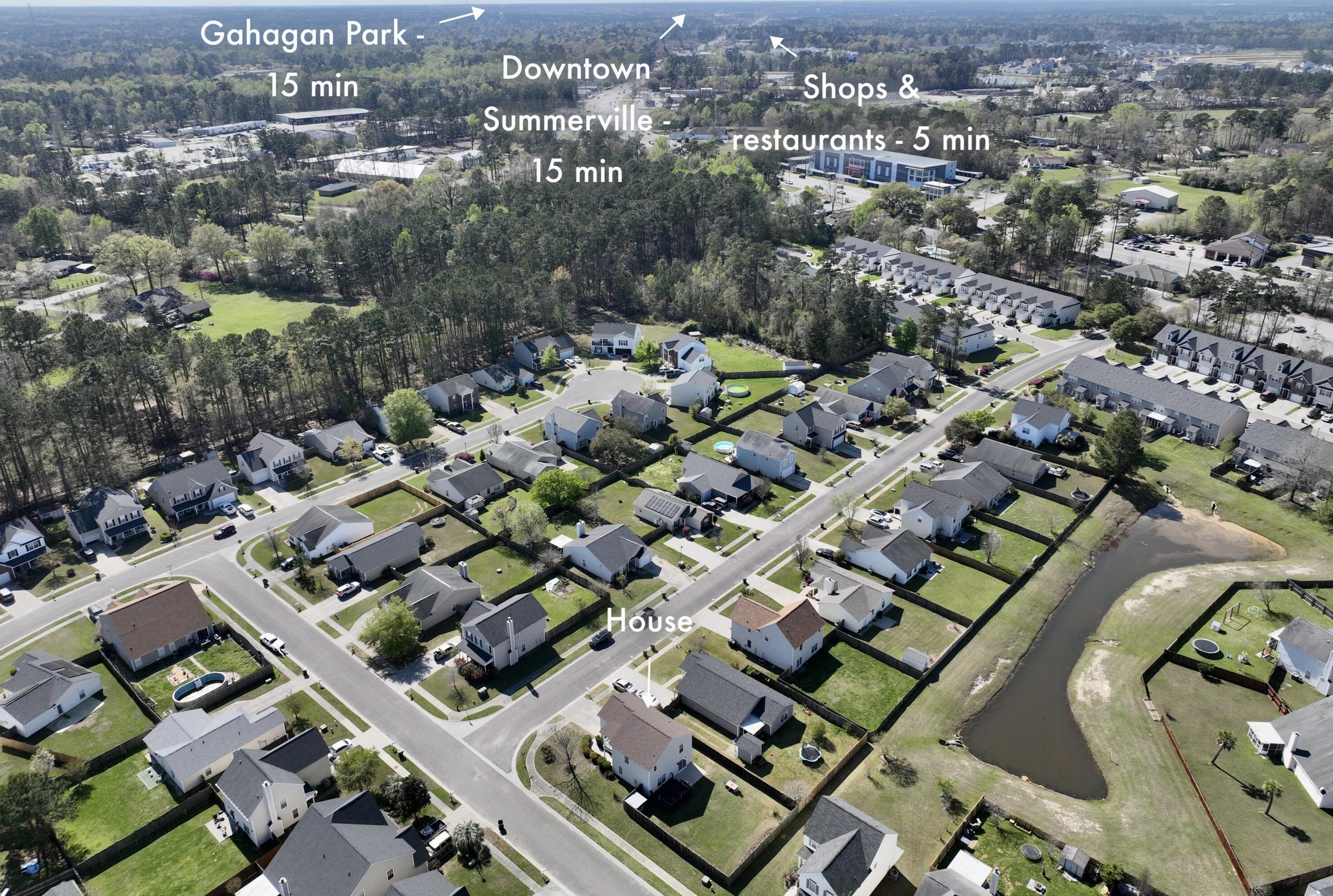 154 Patriot Ln, Summerville SC  29483-1889 exterior