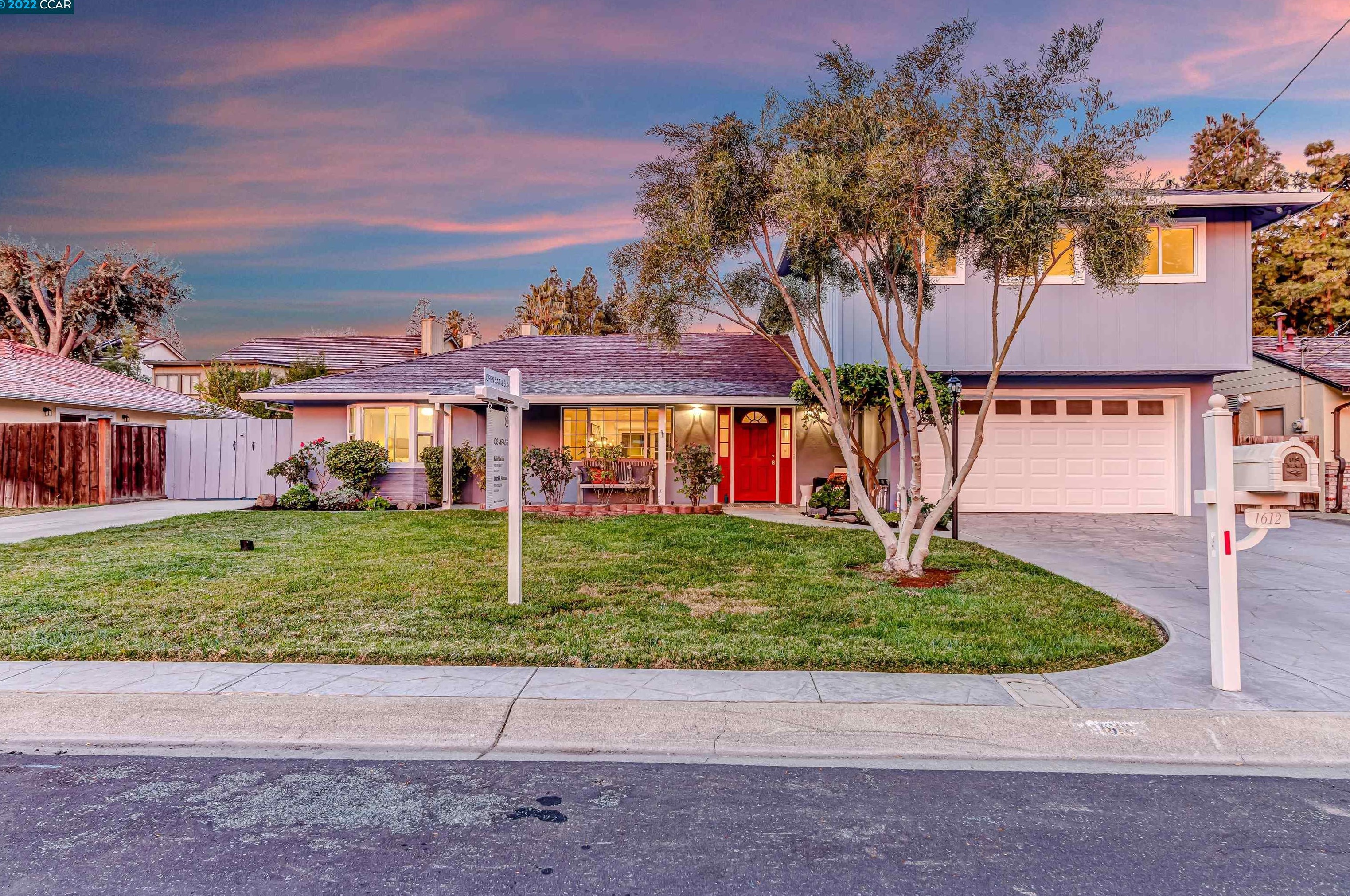 1612 Merian Dr, Concord CA  94523-2264 exterior