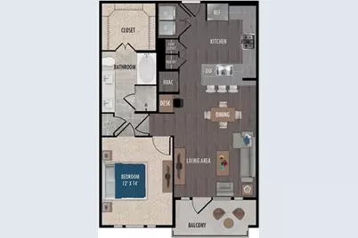 1414 Texas Ave #603, Houston, TX 77002 - Photo 3