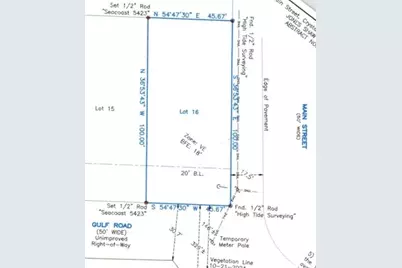 831 Main Street, Crystal Beach, TX 77650 - Photo 1