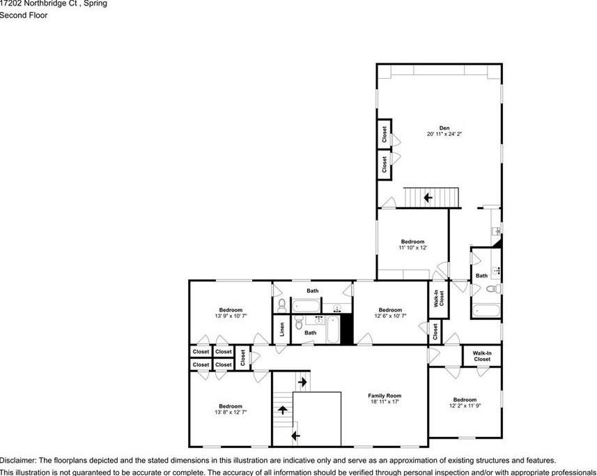 17202 Northbridge Ct, Spring TX  77379-4564 exterior