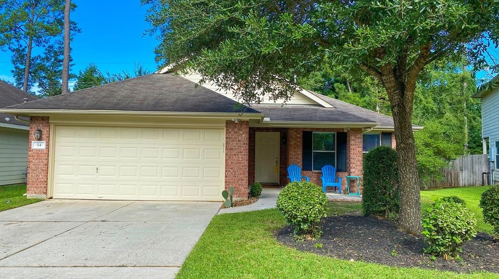 54 Sage Creek Pl, Spring TX  77382-1468 exterior