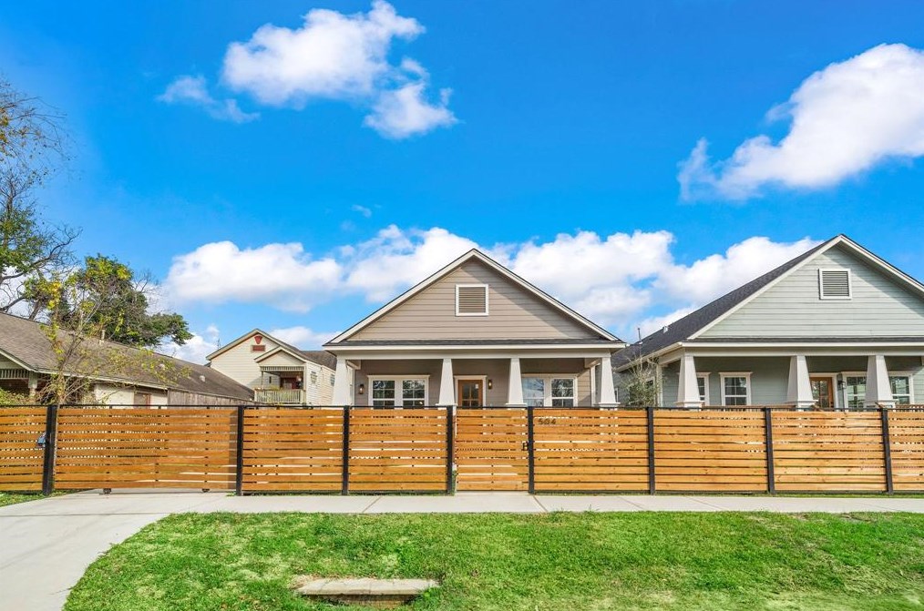 504 Vincent St, Houston TX  77009-4637 exterior