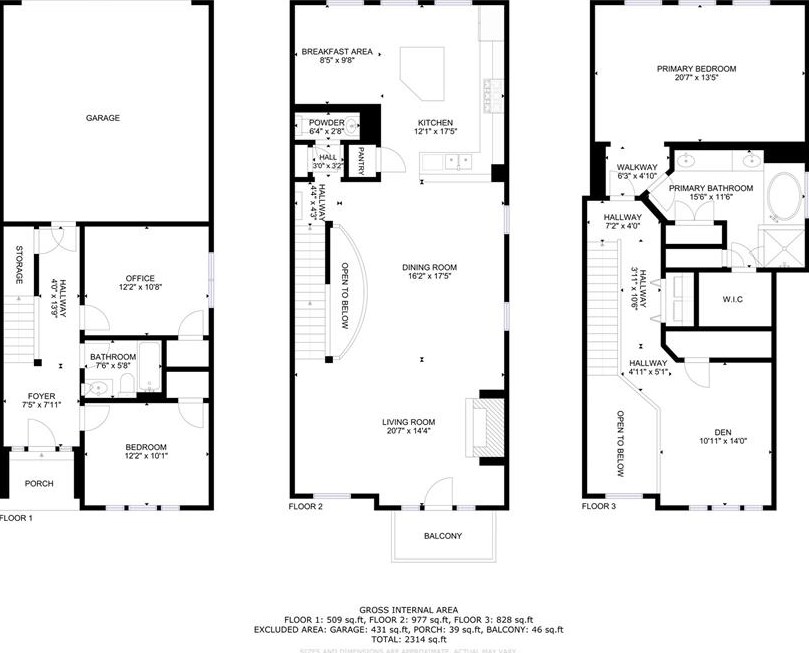 1308 Webster St, Houston TX  77019-5542 exterior