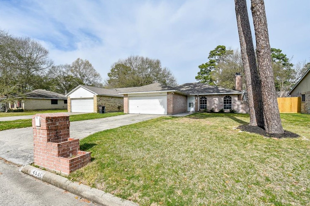 4531 Algernon Dr, Spring TX  77373-6790 exterior