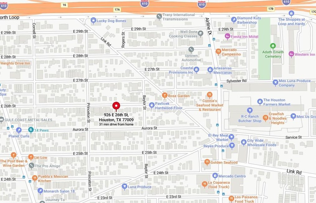 926 26 St, Houston TX  77008-2006 exterior