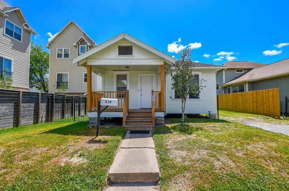 514 Northwood St, Houston TX  77009-5110 exterior