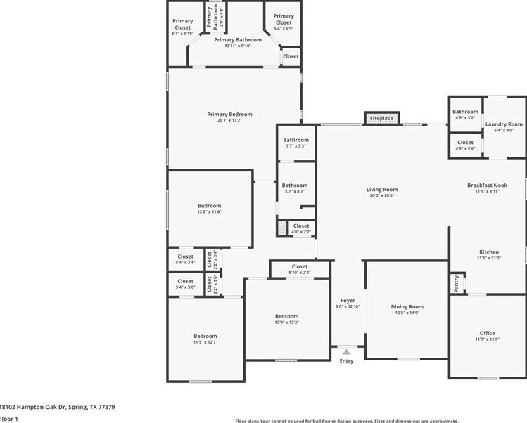 18102 Oakhampton Dr, Houston TX  77084-3261 exterior