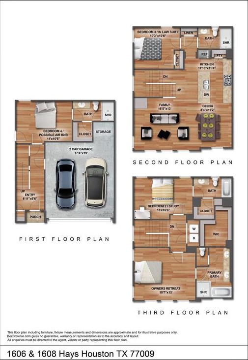 1608 Hays St, Houston TX  77009-0059 exterior