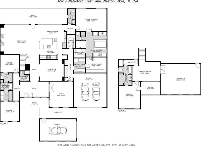 32419 Waterford Crst Ln, Fulshear TX 77441-3002 exterior