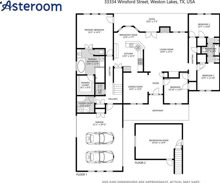 33334 Winsford St, Fulshear TX 77441-4040 exterior