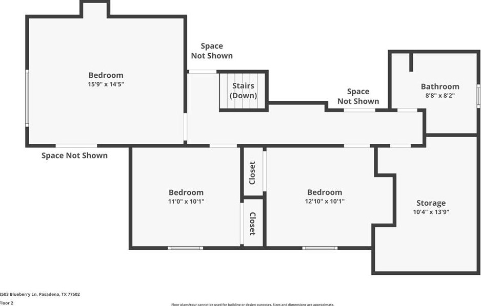 2503 Blueberry Ln, Pasadena TX 77502-5451 exterior