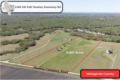1389 County Road 436 Hawley Cemetery Road, Blessing, TX 77414 - Photo 1