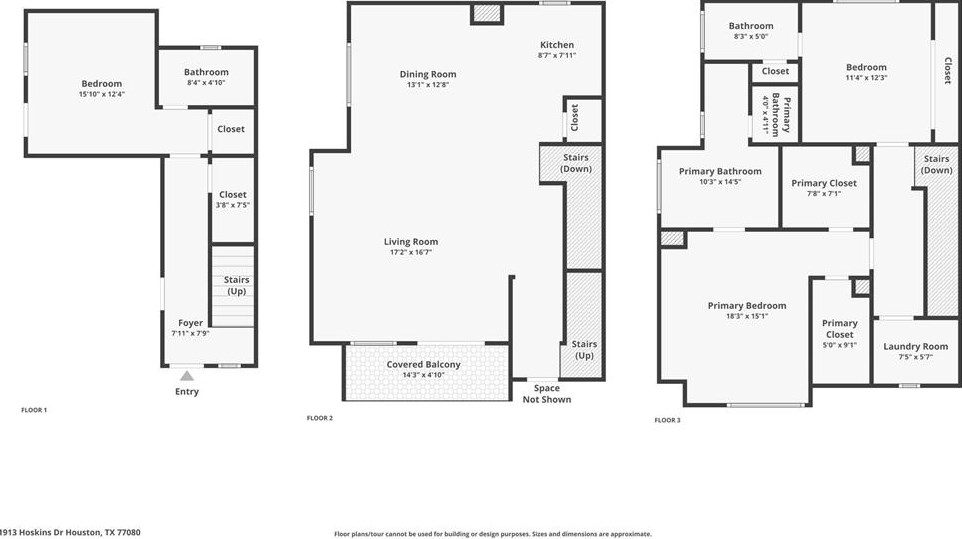 1913 Hoskins Dr, Houston TX  77080-5417 exterior